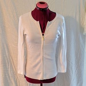 Women's zip up cardigan